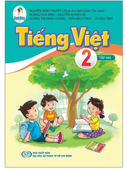 Sách Tiếng Việt Lớp 2 Tập 1, Tập 2  Bộ Cánh Diều (Chuẩn)