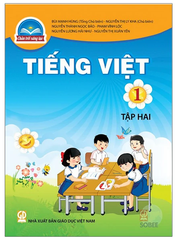Sách Tiếng Việt Lớp 1 Tập 1, Tập 2 Bộ Chân Trời Sáng Tạo (Chuẩn)