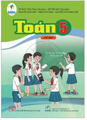 Sách Toán 5 Tập 1, Tập 2 Bộ Cánh Diều (Chuẩn)