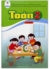 Sách Giáo Khoa Toán Lớp 2 Tập 1, Tập 2 Bộ Cánh Diều (Chuẩn)