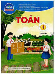 Sách Toán Lớp 4 Tập 1, Tập 2 Bộ Chân Trời Sáng Tạo (Chuẩn)