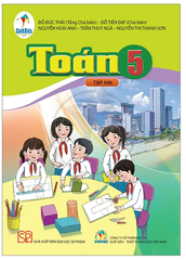 Sách Toán 5 Tập 1, Tập 2 Bộ Cánh Diều (Chuẩn)
