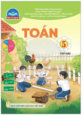Sách Toán Lớp 5 Tập 1, Tập 2 Bộ Chân Trời Sáng Tạo (Chuẩn)