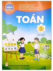 Sách Toán 3 Tập 1, Tập 2 Bộ Chân Trời Sáng Tạo (Chuẩn)
