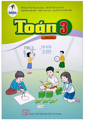 Sách Toán Lớp 3 Tập 1, Tập 2 Bộ Cánh Diều (Chuẩn)