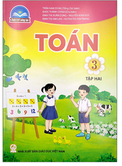 Sách Toán 3 Tập 1, Tập 2 Bộ Chân Trời Sáng Tạo (Chuẩn)