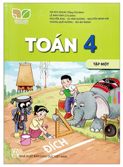 Sách Toán Lớp 4 Tập 1, Tập 2 Bộ Kết Nối Tri Thức (Chuẩn)