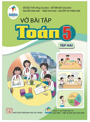 Vở Bài Tập Toán Lớp 5 Tập 1, Tập 2 Bộ Cánh Diều (2025)