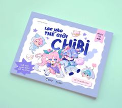 Sách Tô Màu - Lạc Vào Thế Giới Chibi