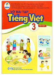 Vở Bài Tập Tiếng Việt Lớp 3 Tập 1, Tập 2 Bộ Cánh Diều (Chuẩn)