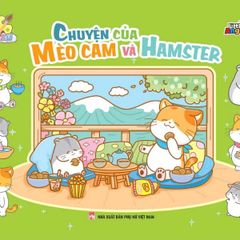 Sách Tô Màu - Chuyện của Mèo Cam và Hamster
