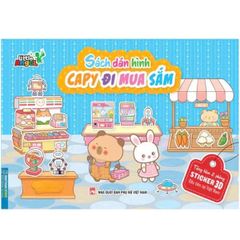 Sách Dán Hình - Capy Đi Mua Sắm