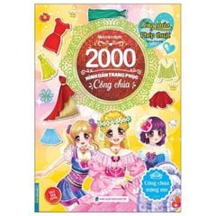 2000 Hình Dán Trang Phục Công Chúa - Công Chúa Mộng Mơ (Tái Bản)