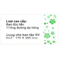 Cuộn 10 Bọc Bao Tập Sinh Viên Nylon 255 x 175mm TNT