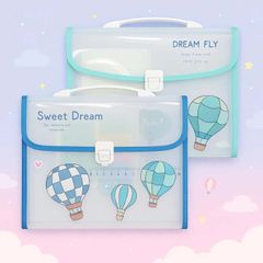 Cặp File Hồ Sơ Tài Liệu A4 12 Ngăn Mở Rộng Pastel Nhiều Màu Tiện Lợi