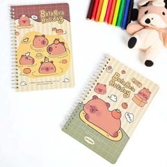 Sổ Lò Xo Capybara A5 Kẻ Ngang 116 Trang Depai