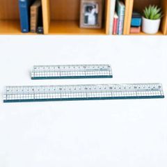 Thước Kẻ Cao Cấp Master Art Model MGR Trong Suốt, Dễ Nhìn, Đo Chính Xác