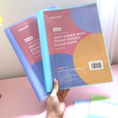 Bìa File Lá Đựng Tài Liệu A4 Kinary Kèm 30 Lá 40 Lá