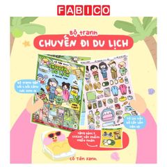 Bộ Tranh Tương Tác Cô Tiên Xanh - Chuyến Đi Du Lịch