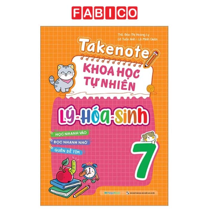 Takenote Khoa Học Tự Nhiên Lý-Hóa-Sinh Lớp 7