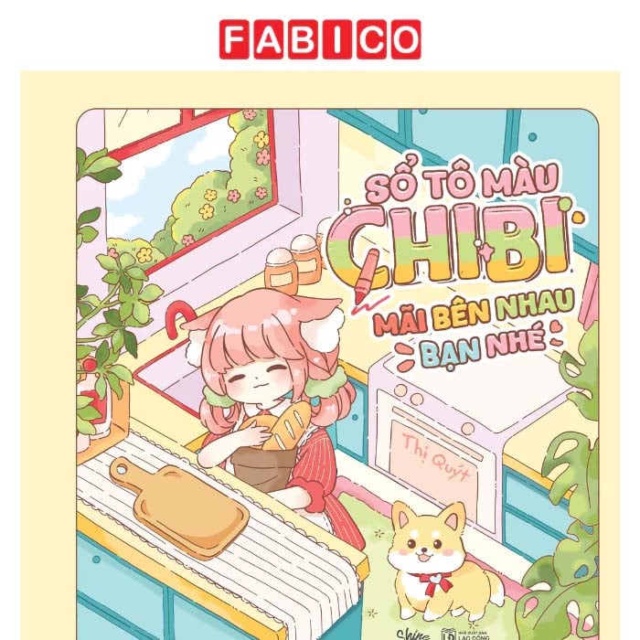 Sổ Tô Màu Chibi - Mãi Bên Nhau Bạn Nhé