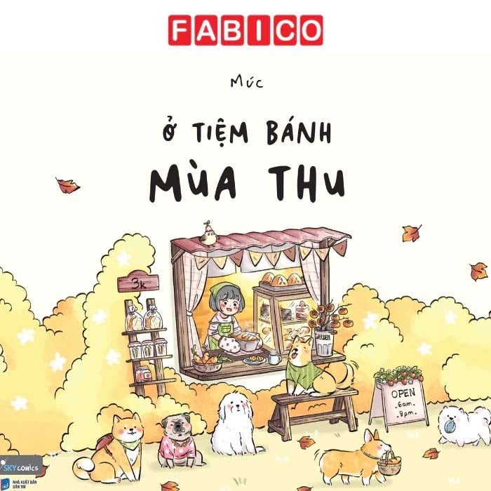 Sách Tô Màu Ở Tiệm Bánh Mùa Thu (Bìa Mềm)