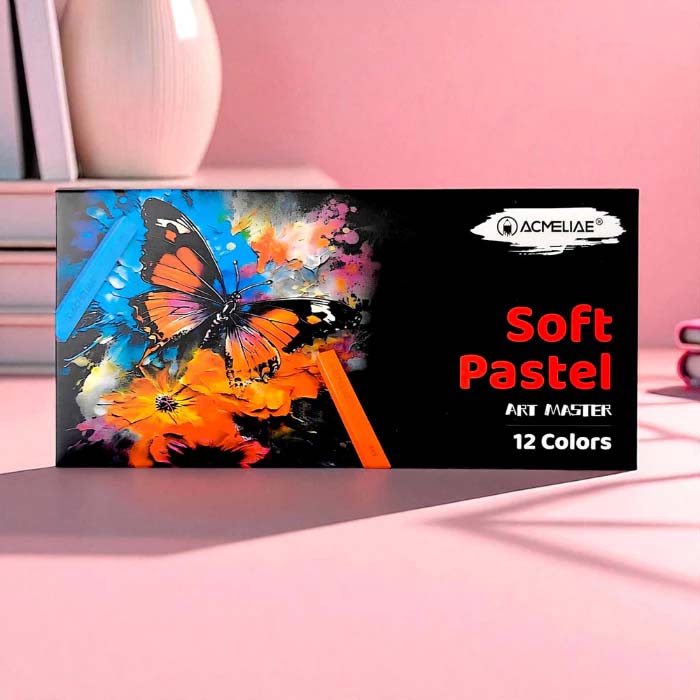 Hộp 12 Màu Vẽ Phấn Tiên Pastel - Acmeliae SPC-12