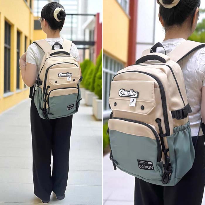 Balo Thời Trang Nữ Omaska 2087 Vải Cao Cấp Chống Nước