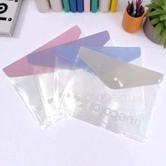 Combo 5 Bìa Nút Nhựa A4 Kèm 11 Lỗ Tacotaco