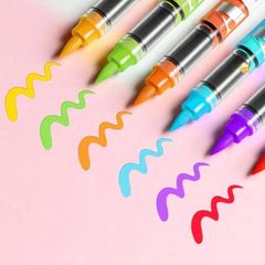 Bút Sơn Màu Acrylic Maker Cao Cấp Truecolor Hộp Nhựa 24/36/48/60 Màu Vẽ Được Trên Mọi Chất Liệu ZCM-7052