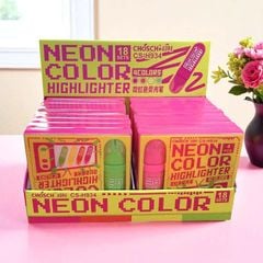 Hộp 4 Màu Bút Dạ Quang Neon Highlight CHOSCH CS-H934