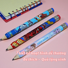Bút Chì Gỗ Khổng Lồ Disney Cute Có Gôm