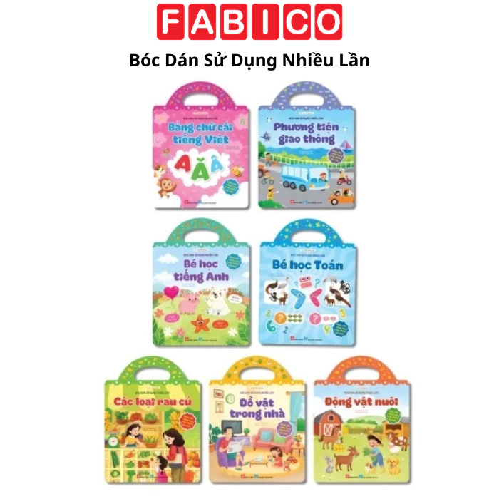 Bóc Dán Sử Dụng Nhiều Lần - Nhiều Chủ Đề