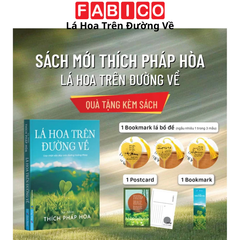 Lá Hoa Trên Đường Về - Thích Pháp Hoà - Tặng Kèm Bookmark Lá Bồ Đề Ngẫu Nhiên + Bookmark + Postcard