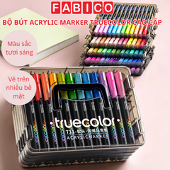 Bút Acrylic Marker Truecolor 12,24,36,48 Màu Soft Tip T11