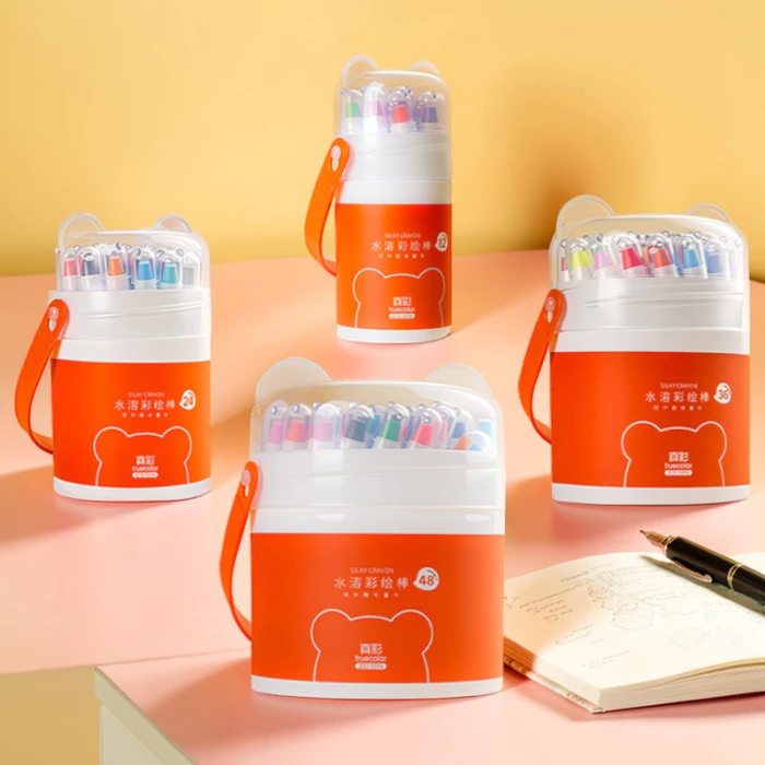 Bộ Bút Sáp Xoay Màu Nước Truecolor ZCO5076 Silky Crayon