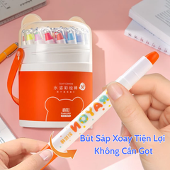 Bộ Bút Sáp Xoay Màu Nước Truecolor ZCO5076 Silky Crayon