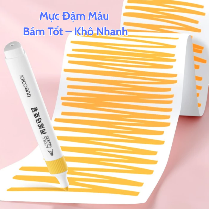 Bộ Bút Acrylic Marker Truecolor ZCA6066