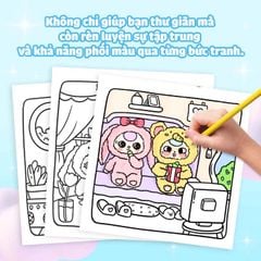 Combo Sách Tô Màu - Góc Nhỏ Có Nắng + Baby Three Và Cầu Vồng Cảm Xúc (Bộ 2 Cuốn)