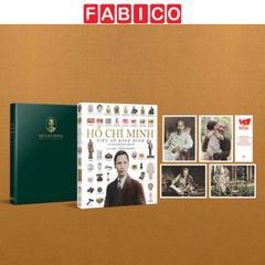 Hồ Chí Minh - Tiểu Sử Bằng Hình - Bìa Cứng - Tặng Kèm 1 Bookmark + 4 Postcard