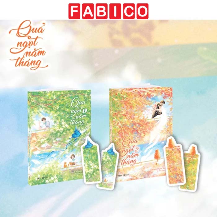 Bộ Sách Quả Ngọt Năm Tháng - Tập 1 + Tập 2 (Bộ 2 Tập) - Tặng Kèm 2 Bookmark Cán Màng Lụa Ánh Ngọc Trai