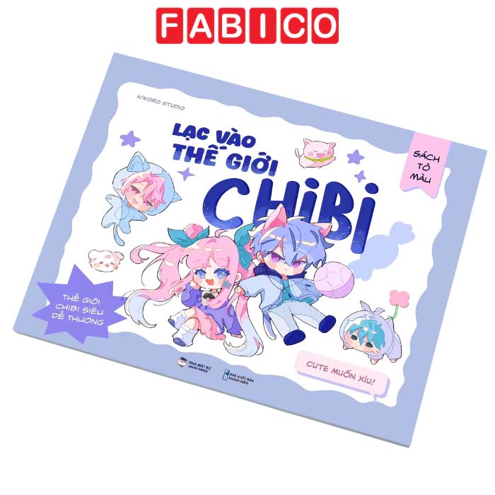 Sách Tô Màu - Lạc Vào Thế Giới Chibi