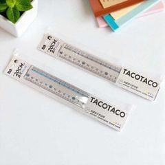 Combo 2 Thước Kẻ 20cm TACOTACO