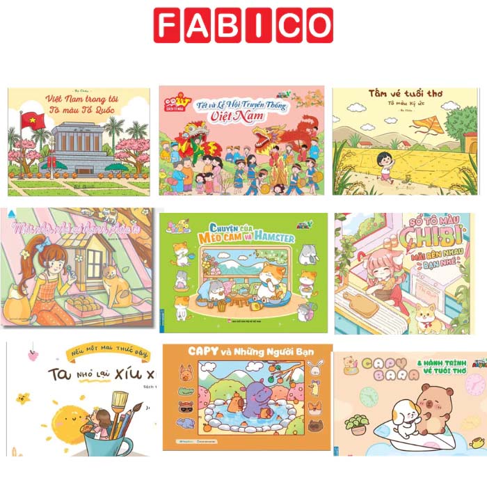 Sách Tô Màu Chữa Lành Cho Mọi Lứa Tuổi