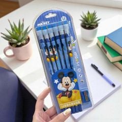 Hộp 12 Cây Bút Chì HB Kèm Gọt Mickey Mouse Disney