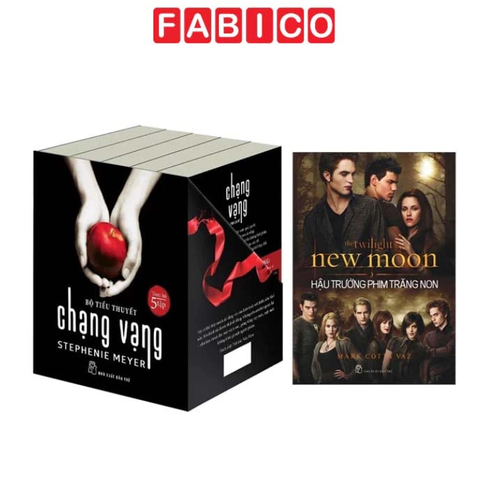 Boxset Chạng Vạng (Hộp 5 Cuốn) - Tặng Kèm Sách Hậu Trường Phim Trăng Non
