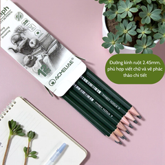 Hộp 12 Cây Bút Chì Vẽ Sketch 2B ACMELIAE Artgraph Cao Cấp