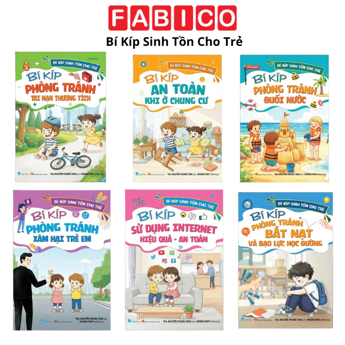 Bí Kíp Sinh Tồn Cho Trẻ - Trọn Bộ 6 Cuốn