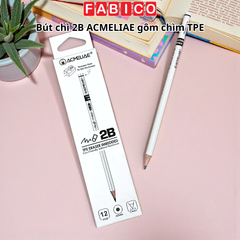Hộp 12 Cây Bút Chì 2B ACMELIAE Gôm Chìm TPE
