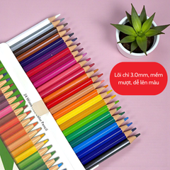 Bút Chì Màu ACMELIAE Woodfree 18/24/36 Màu Cao Cấp 3.0mm